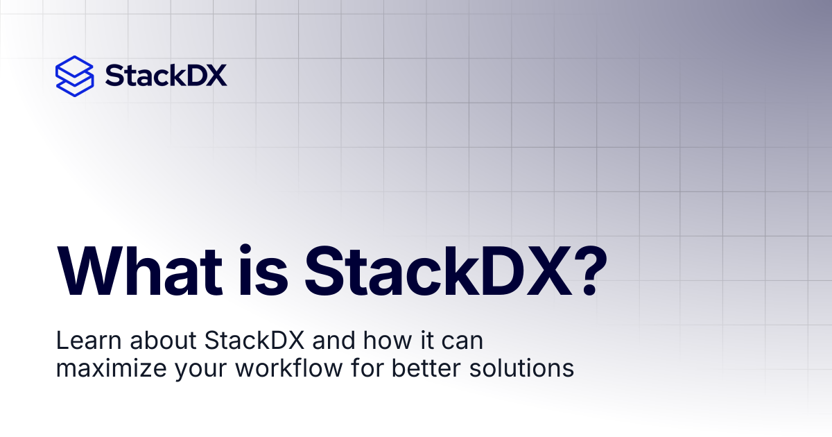 What is StackDX? | StackDX